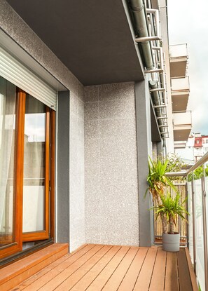 舒適開放式套房 | 陽台景觀