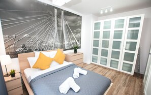 华丽公寓 | 防过敏的被褥、客房内保险箱、特色装修、特色家居