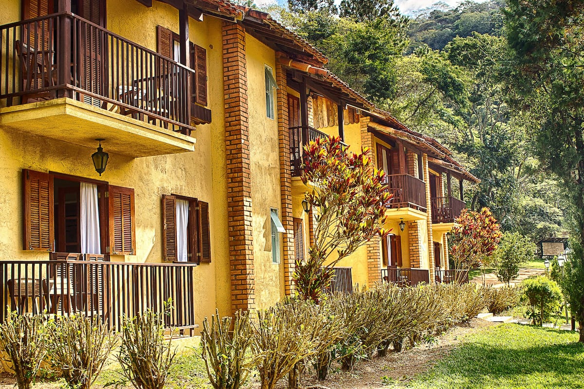 Vista para o jardim