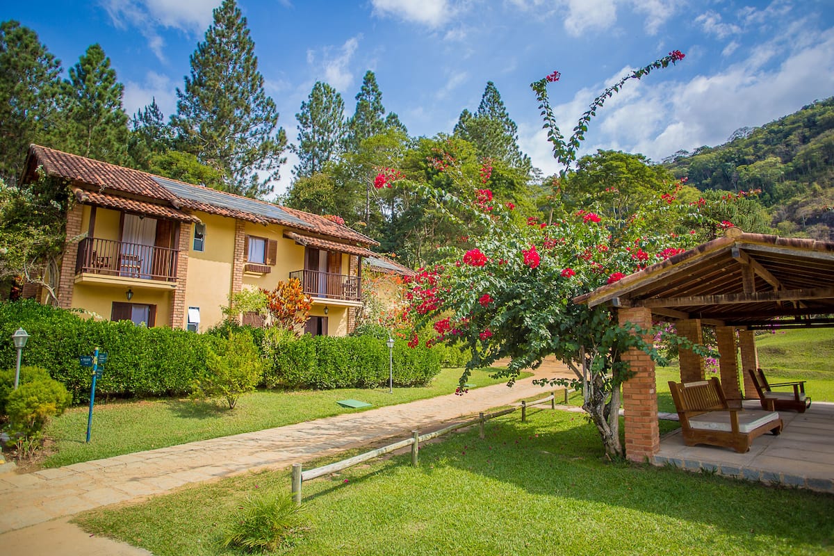 Vista para o jardim
