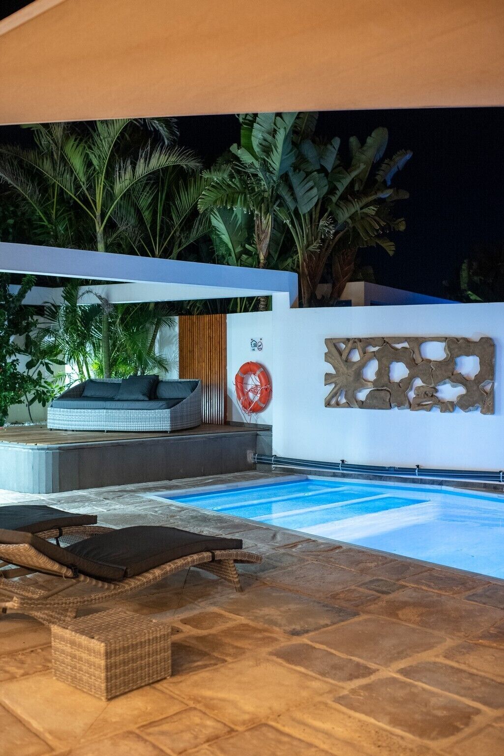Piscine chauffée