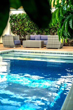 Piscine chauffée