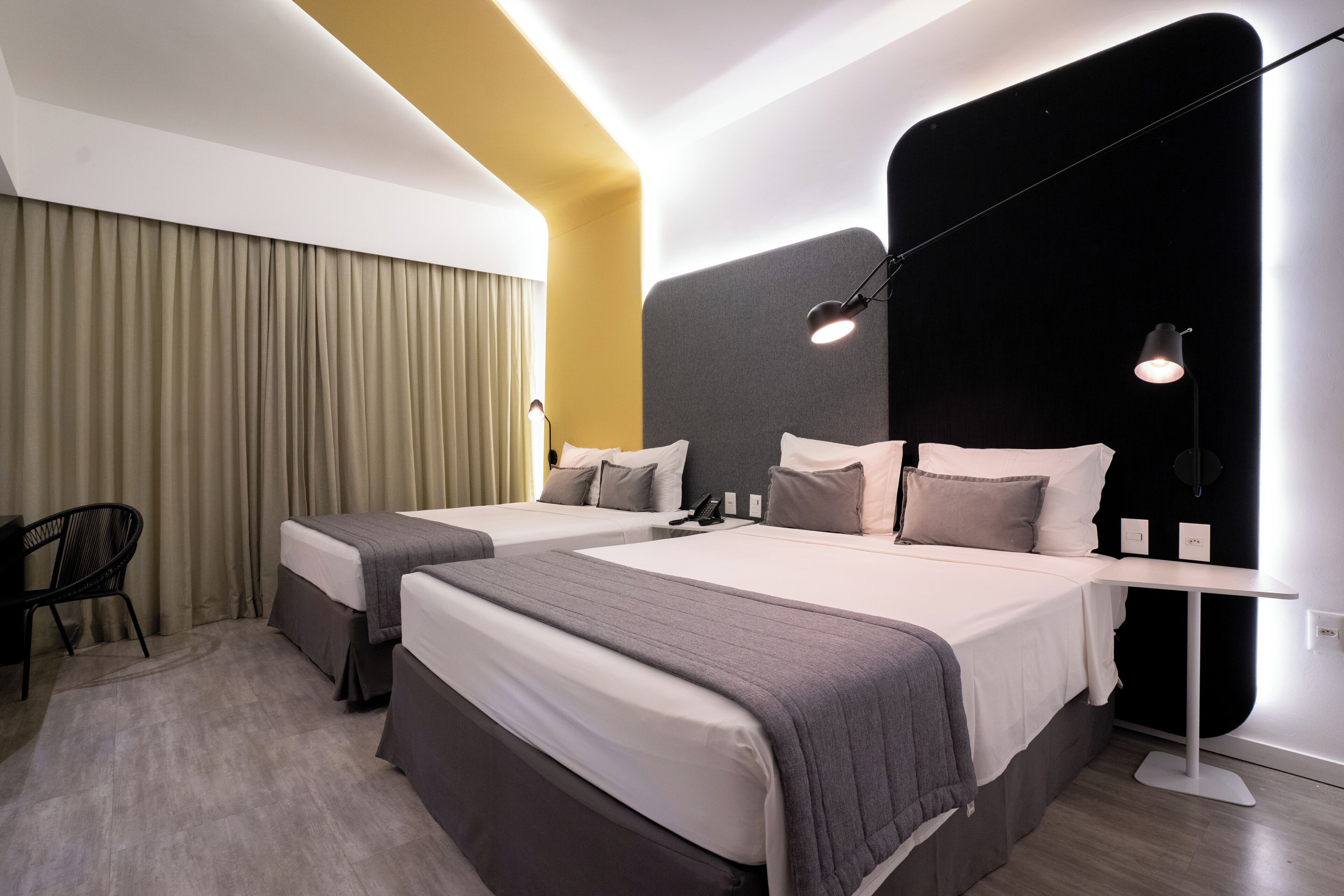 Minibar, in-room safe, blackout curtains, free WiFi