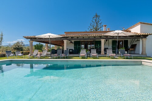 Villa 4 dormitorios, con piscina y barbacoa privada, Puerto Pollensa