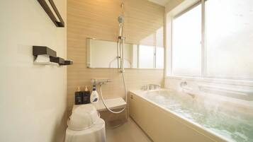 Hair dryer, towels