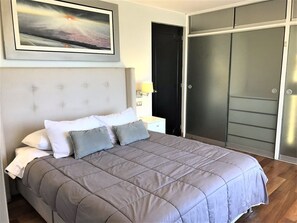 2 bedrooms, iron/ironing board, WiFi, bed sheets - Astonishing ocean view ☼ disinfected ♥ soundproof☻ (Distrito de Lima)