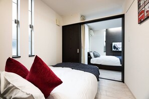 1 bedroom, free WiFi, bed sheets - Near FUKUOKA AirprtHakata Sta 4PAX / Fukuoka Fukuoka (Fukuoka)
