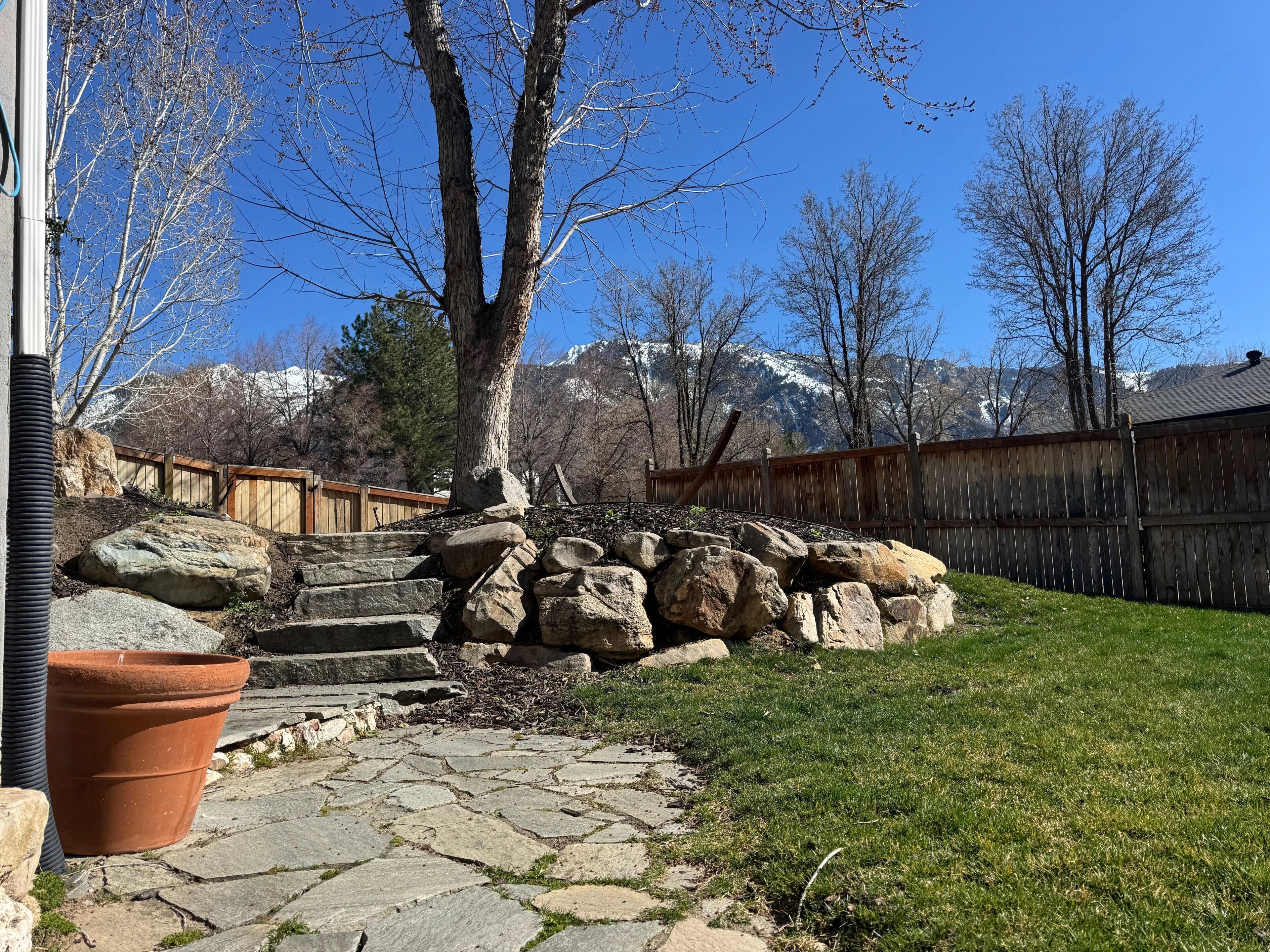 Enceinte de l’hébergement