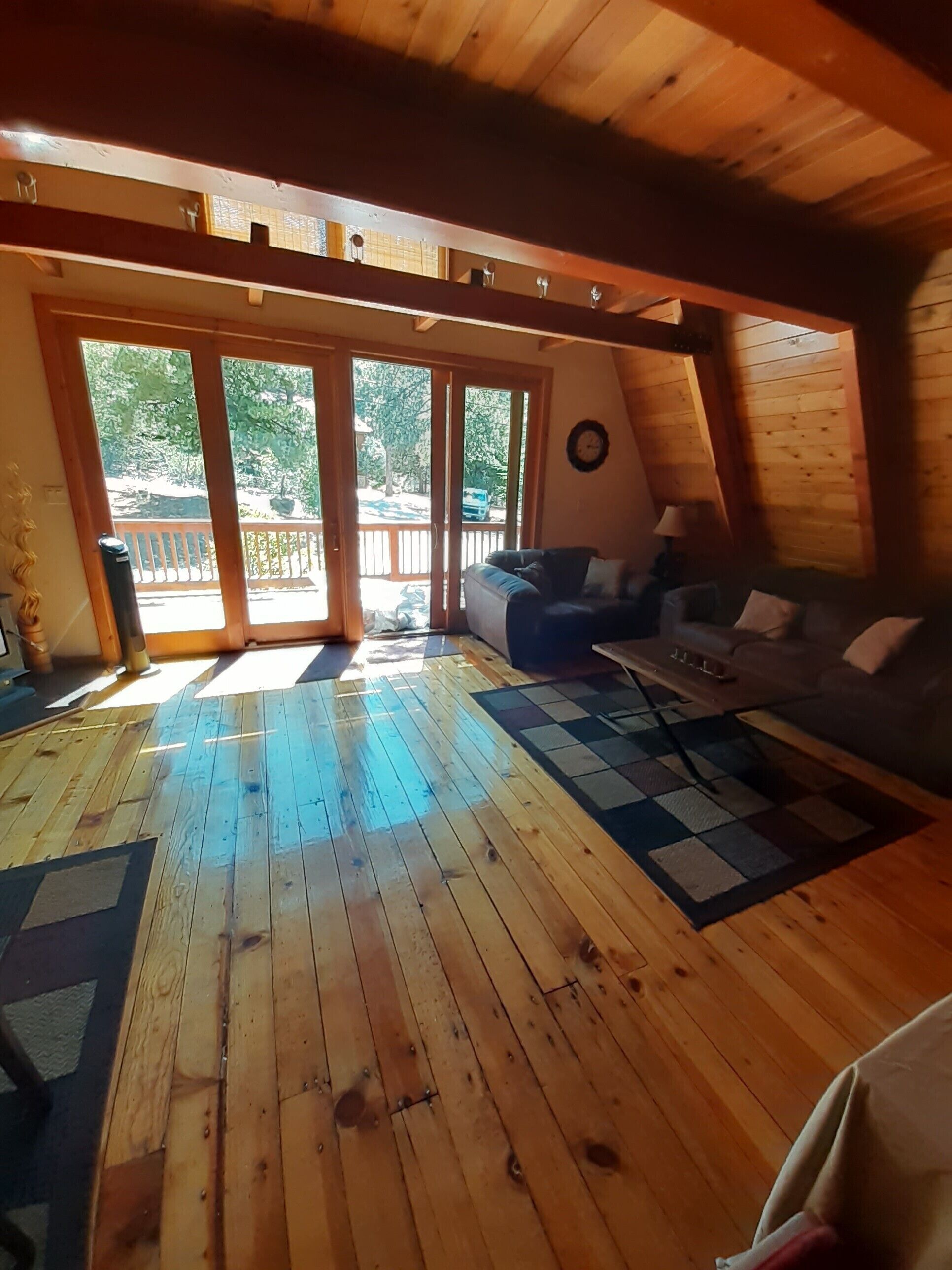 TV connectée, cheminée