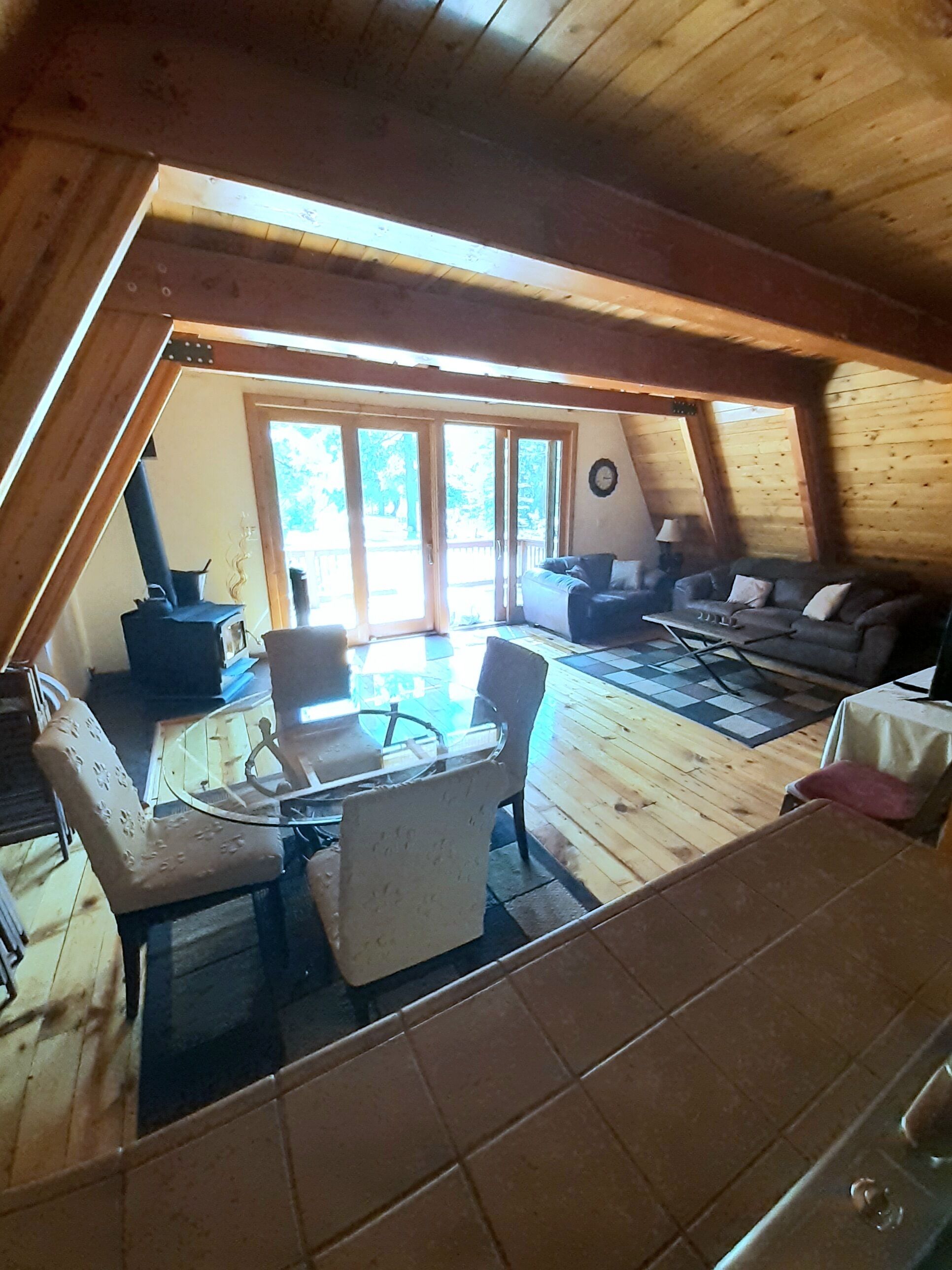TV connectée, cheminée