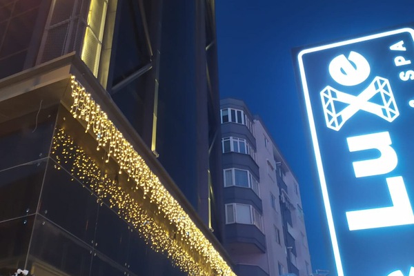 Fassade der Unterkunft