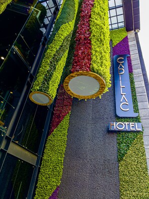 Façade de l’hébergement