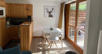 Condominium apartment at the foot of the slopes and 800m from Valloire village
