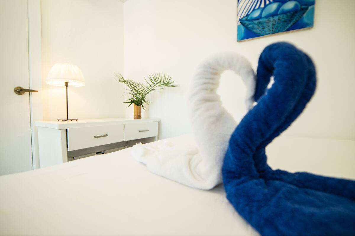 Pillow-top beds, individually furnished, desk, laptop workspace