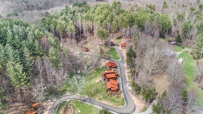 Husky Hideaway - Mountain views, Pet-friendly, Wi-Fi, and King Bed.