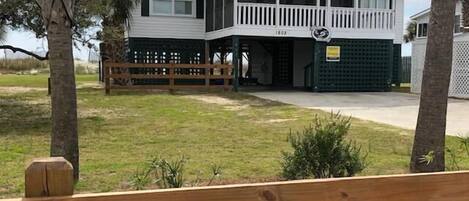 Hus - flere senge (Beach Blessing- Main) | Udendørsområde