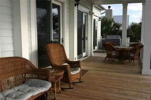House, Multiple Beds (Beach Music) | Balcony view