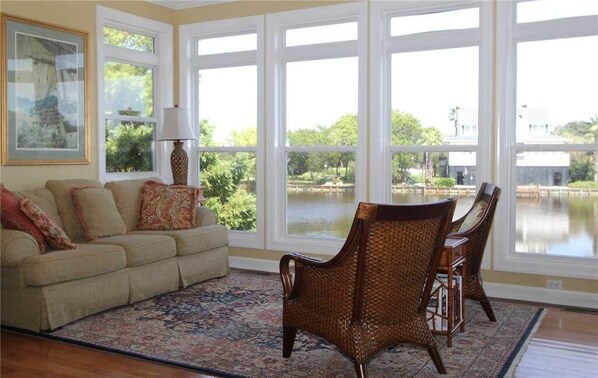 獨棟房屋, 多張床 (Heron Watch) | 客廳