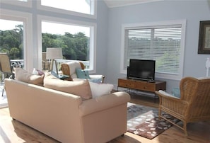 House, Multiple Beds (At Water's Edge) | Living room - At Water's Edge (Edisto Island)