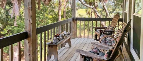 Huis, meerdere bedden (Marsh Cove) | Balkon