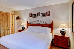 Comfortable bedroom with ensuite