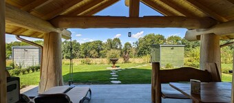 Log Cabins Naturstamm Ferienhaus Müritz 12 - Feriendorf Tollensesee