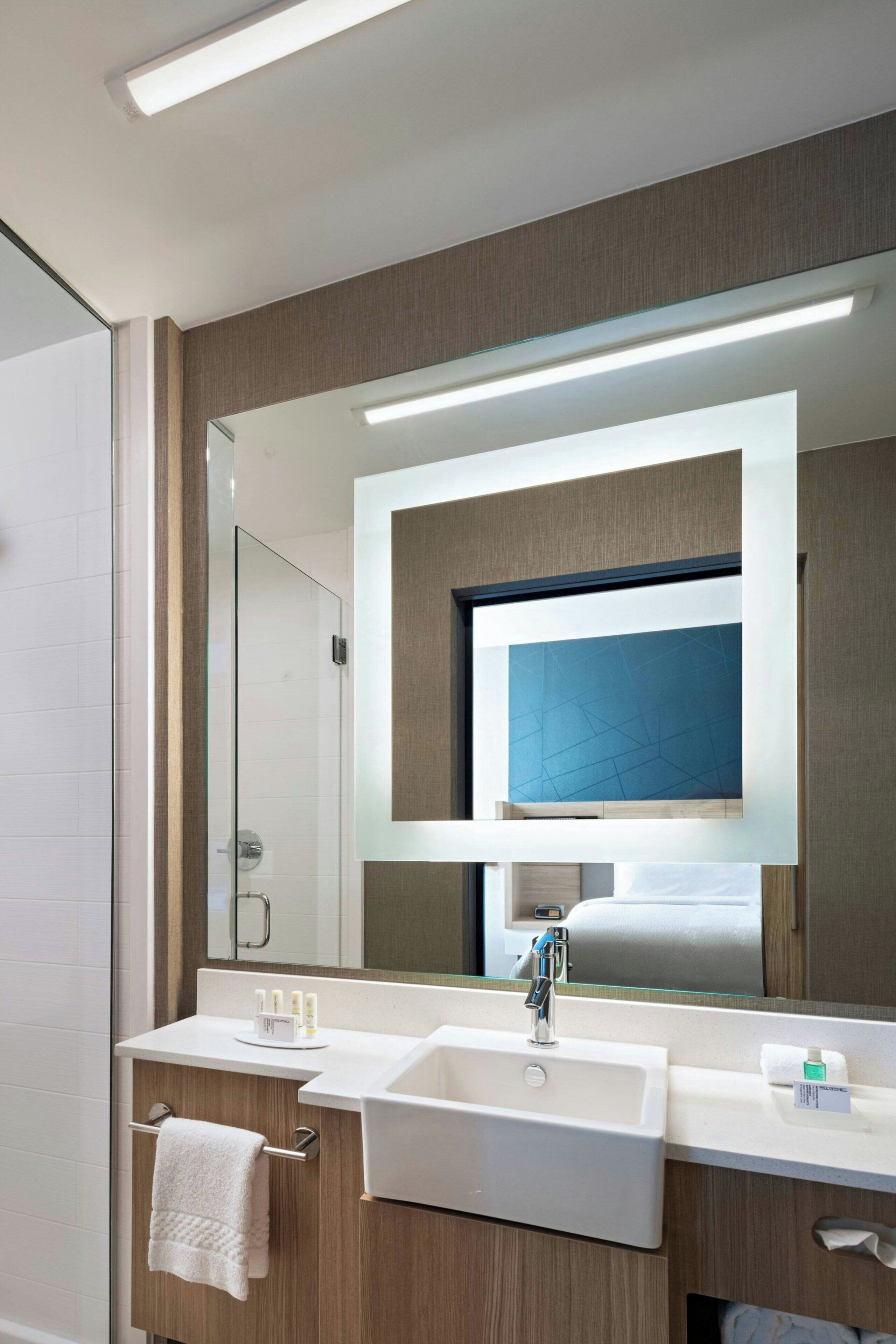 free toiletries, hair dryer, towels, soap