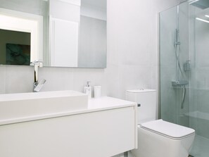 Hair dryer, towels