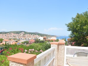 Outdoor dining - 2-room apartment with terrace and garden in Banyuls (Banyuls-sur-Mer)