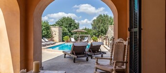 Holiday Home "Son Moix" with Mountain View, Garden, Terraces, Balcony & Pool