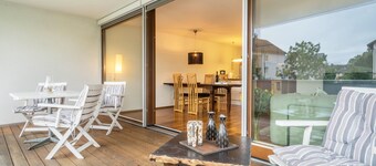 Comfortable Holiday Apartment "Felix" with Balcony, Wi-Fi & TV