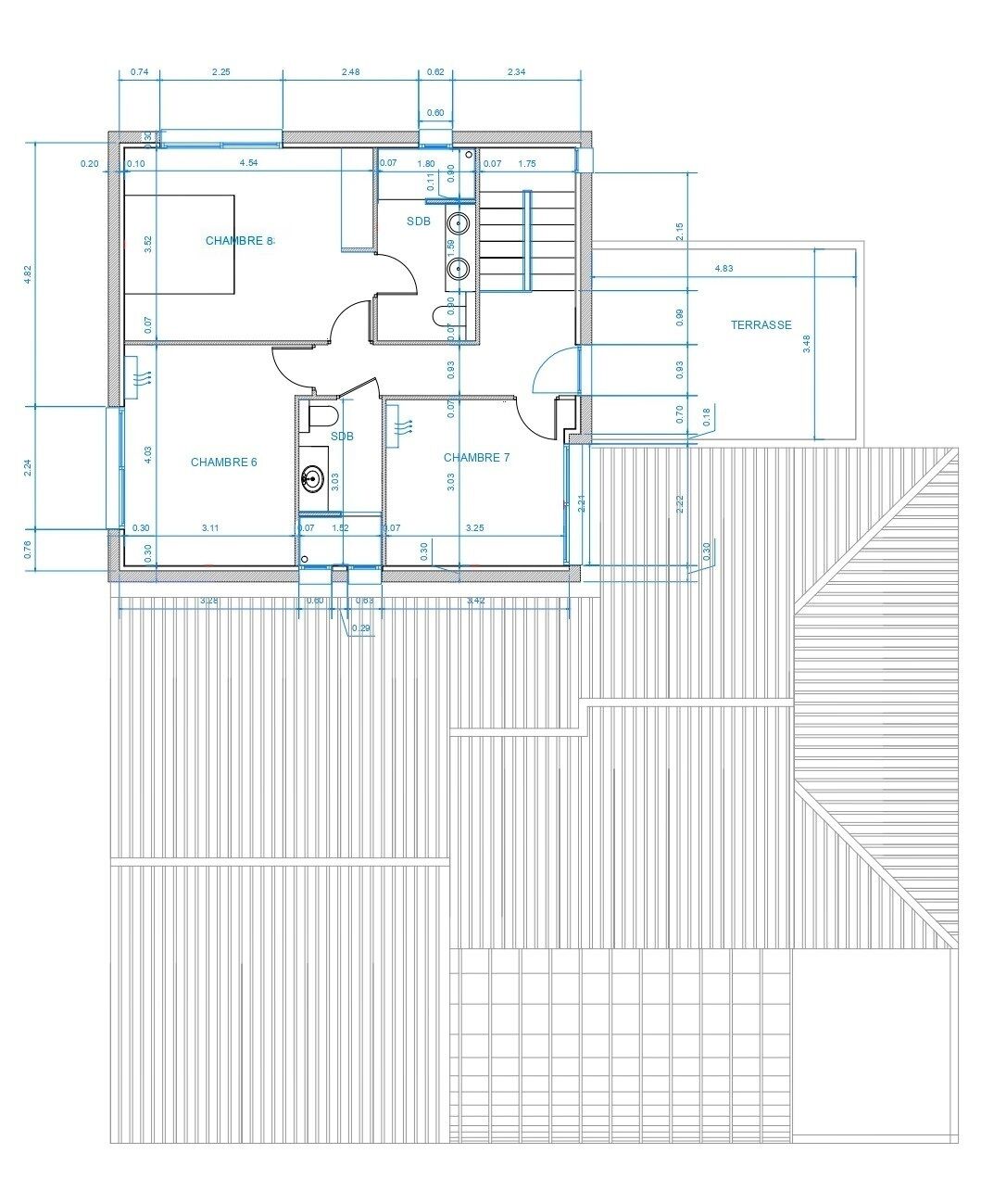مخطط تصميم الطابق
