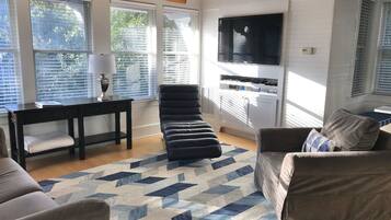 Smart TV, DVD player, video library
