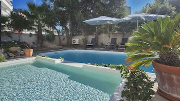 Opvarmet pool