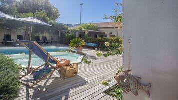 Una piscina climatizada