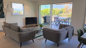 Apartamento exclusivo, baño privado, vistas al lago (4 Etoiles) | Salón