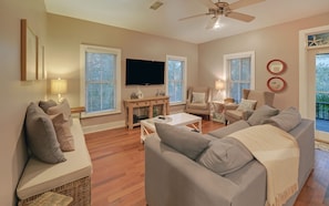 Cottage, 3 Bedrooms | Living room