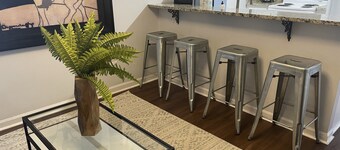 Steps away from Toomers 