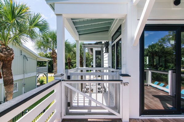 Enceinte de l’hébergement