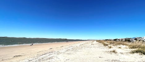 Aan het strand