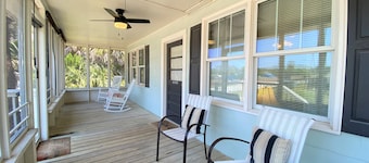 Pet Friendly Cottage w/ Screened Porch & Easy Beach Access: WiFi Access