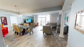 TV - Coastal Luxury | Ocean Views | Poolside Serenity | OB 501 (Myrtle Beach)