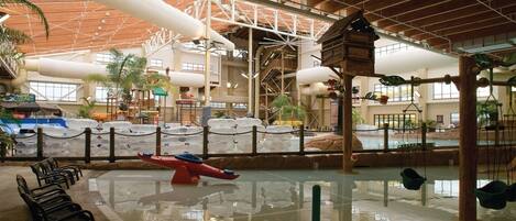 Indoor pool, outdoor pool