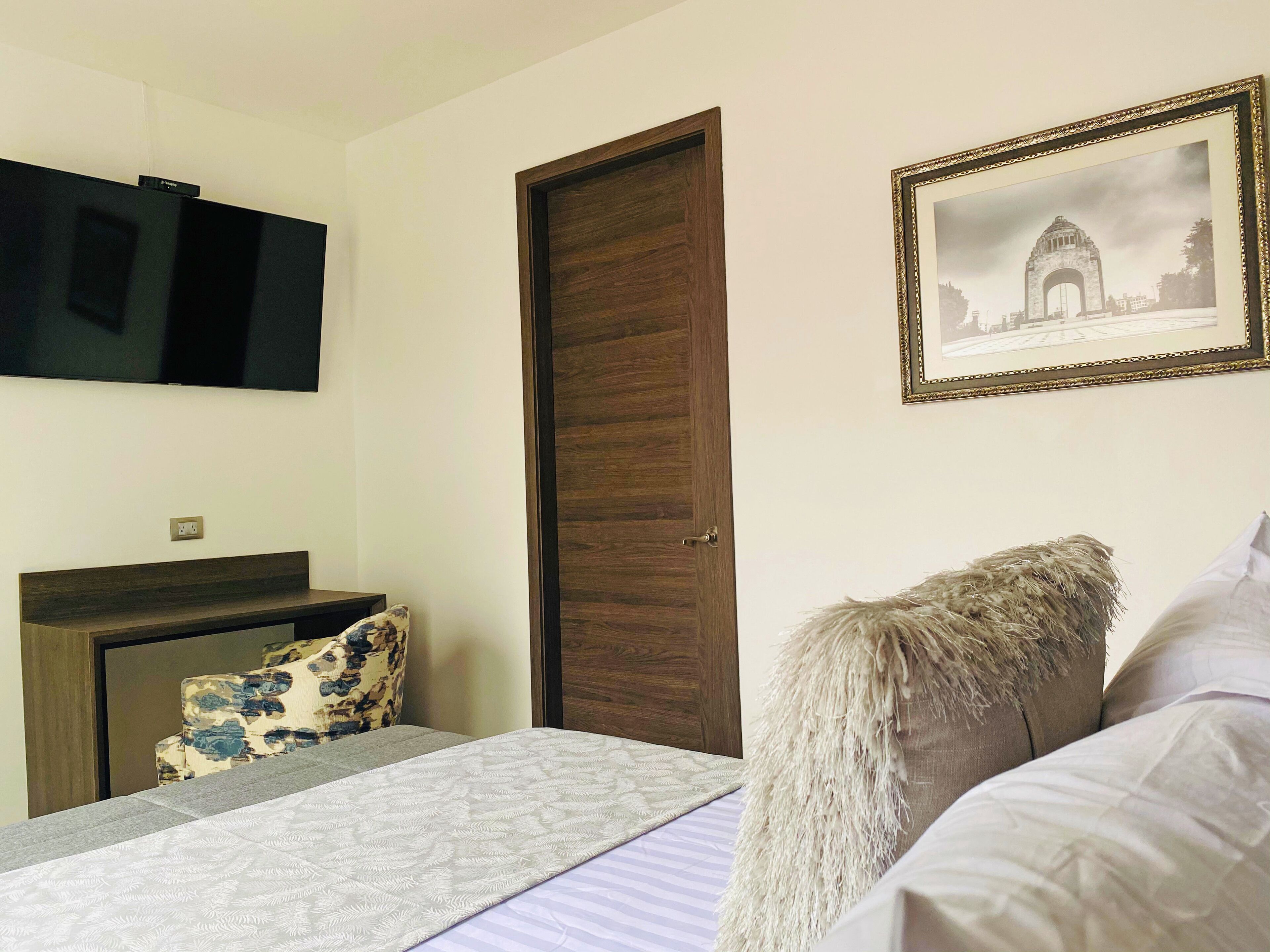 deluxe room (suite napoles) | premium bedding, down duvets, in-room safe, laptop workspace