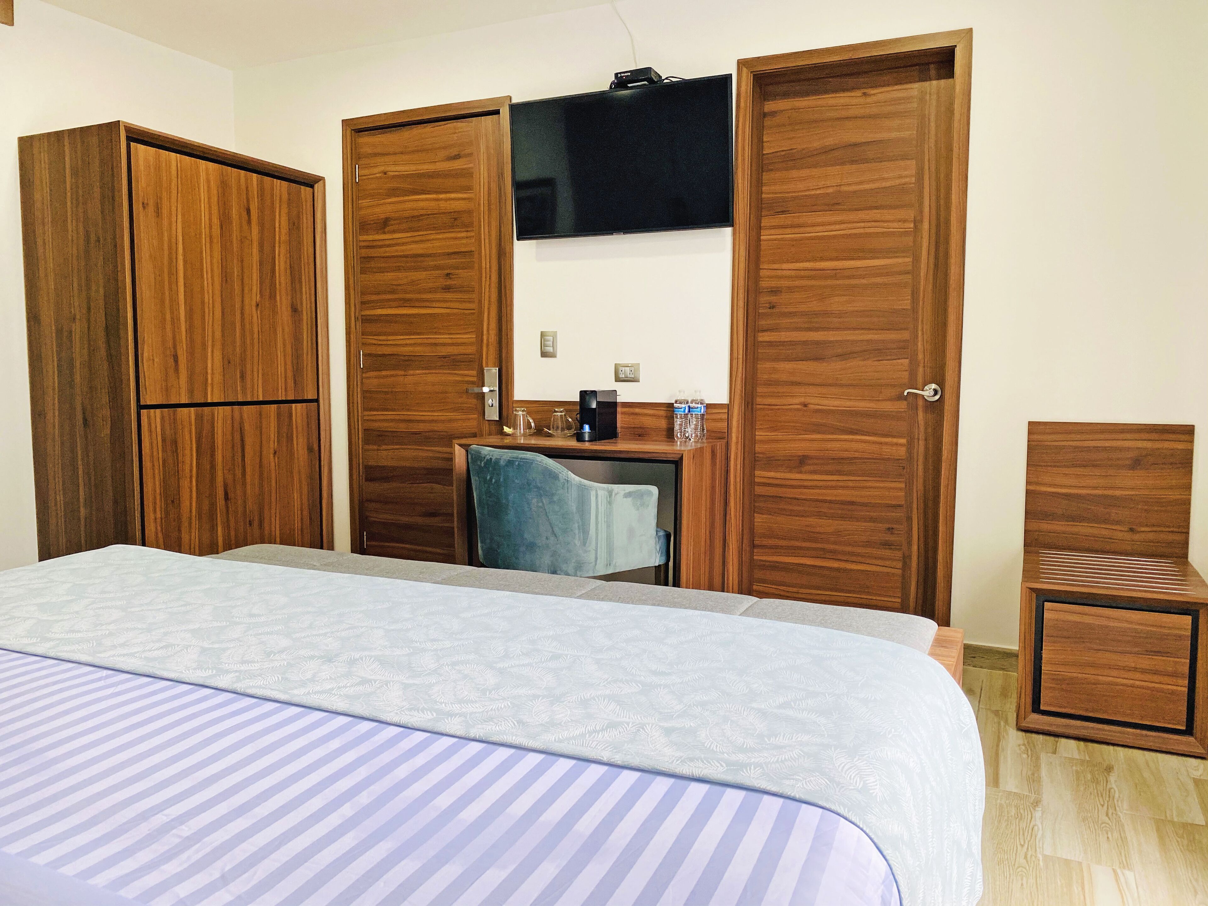 deluxe room (suite miravalle) | premium bedding, down duvets, in-room safe, laptop workspace