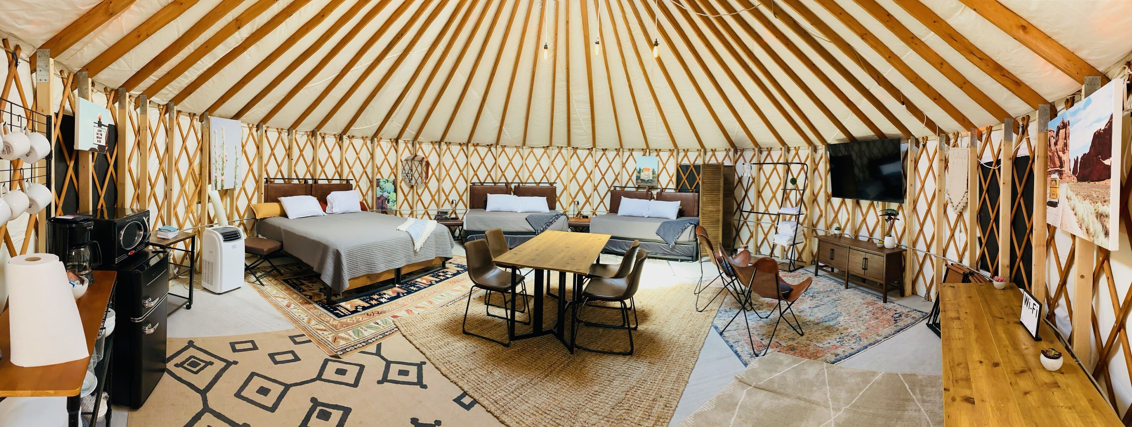 Individually decorated, individually furnished, free WiFi, bed sheets