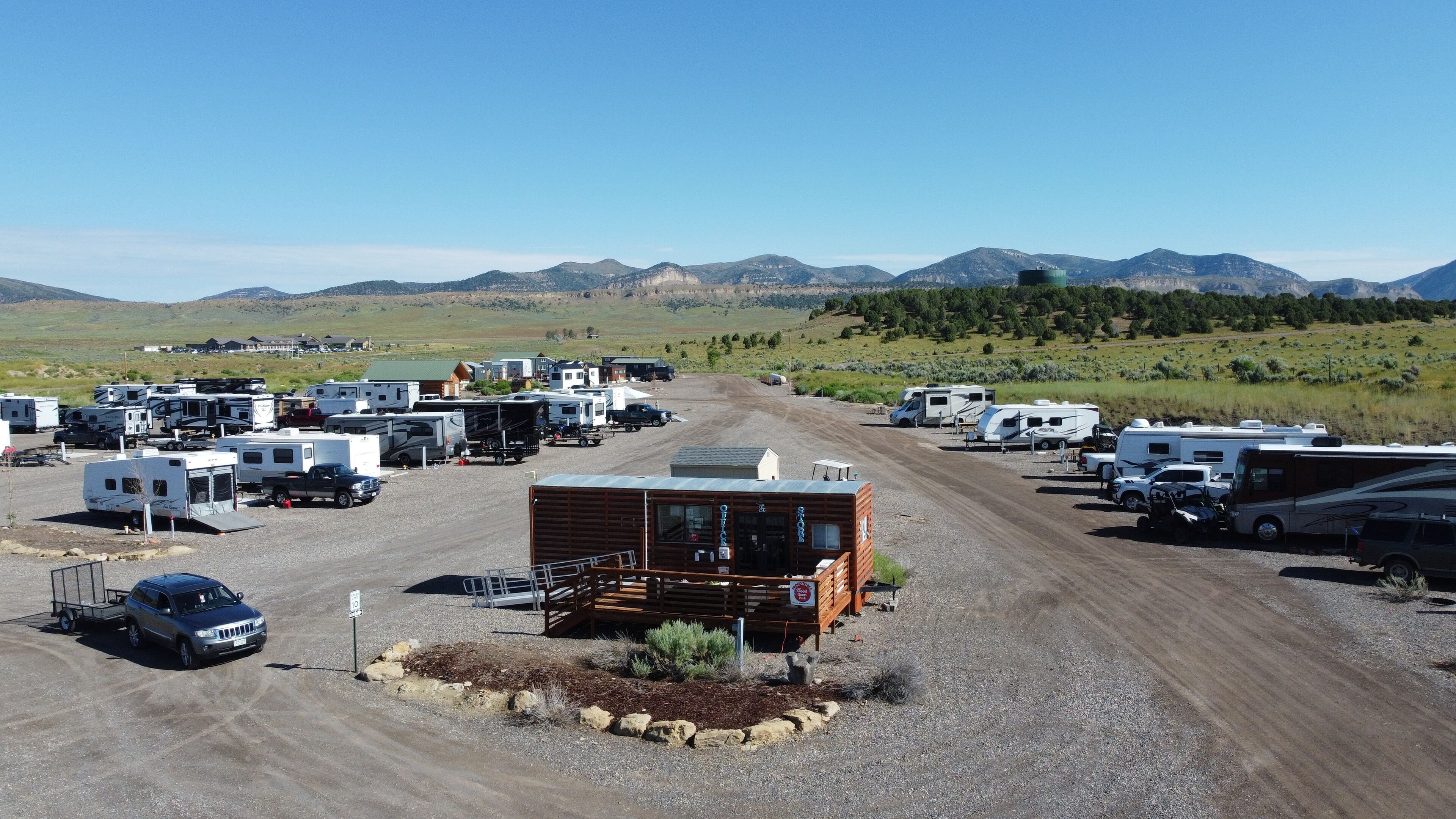 RV or truck parking