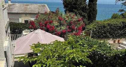 Apt La Franqui - Terrace - Greenery and sea view