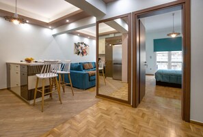 Comfort Apartment | Living area - Stunning Apt near Acropolis Museum by GHH (Athens)