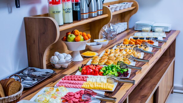 Breakfast meal - Hotel Ak Saray (Tashkent)